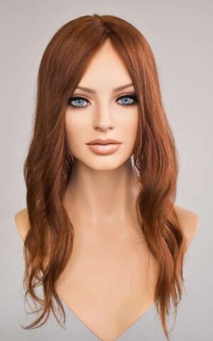 Premium Russian hair hand tied 19" topper