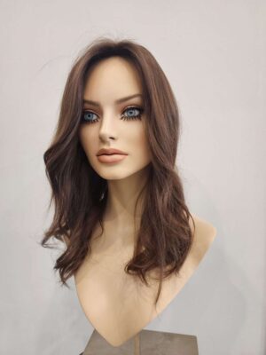 Premium Russian hair silk top 9x9 20" topper