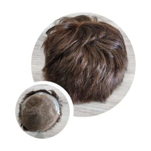 European hair toupee 8x9 Lace with Pu at the back
