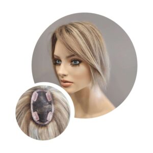 Premium Russian hair lace topper 5x3 11"