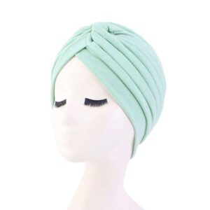 Turban style soft hat - Green