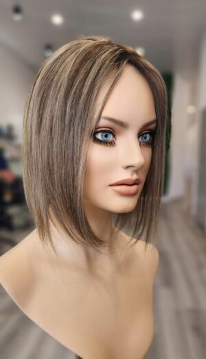 Premium Russian hair 3x4 13" mono topper