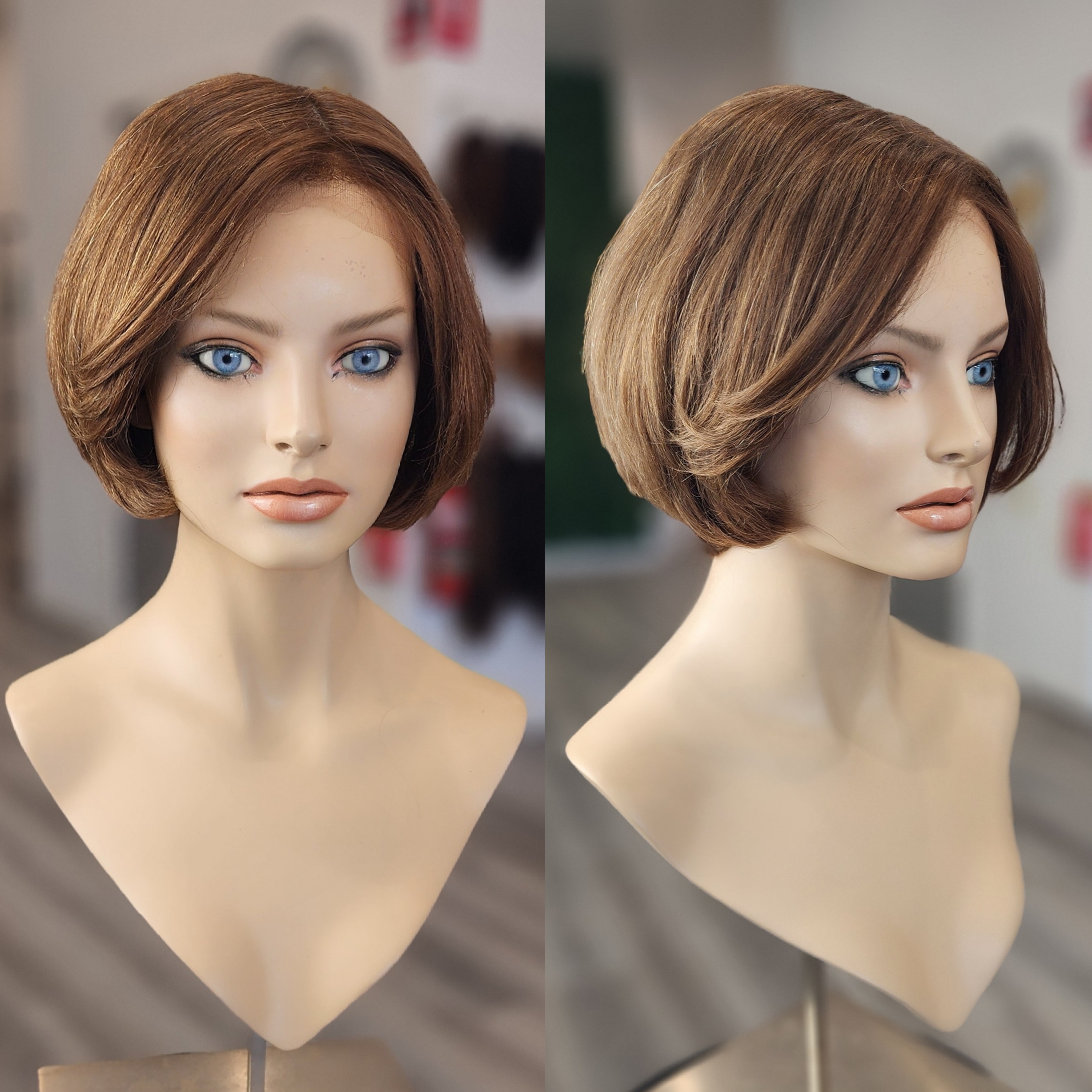 JANE LACE FRONT HUMAN HAIR WIG 11"